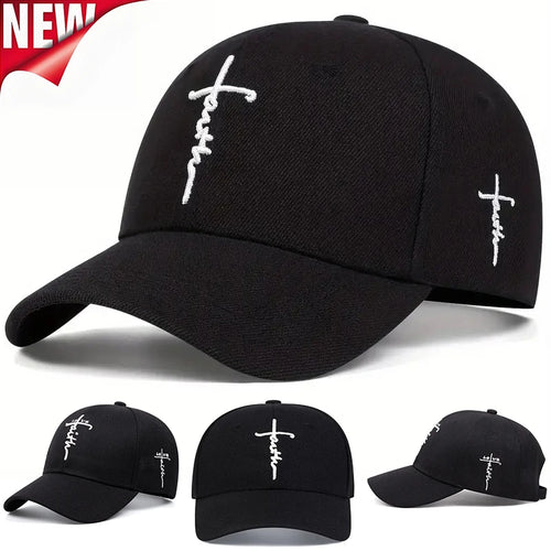 Fashion LOVE Cross Embroidered Baseball Hat