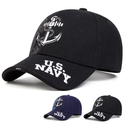 Unisex Anchor Embroidery Baseball Caps