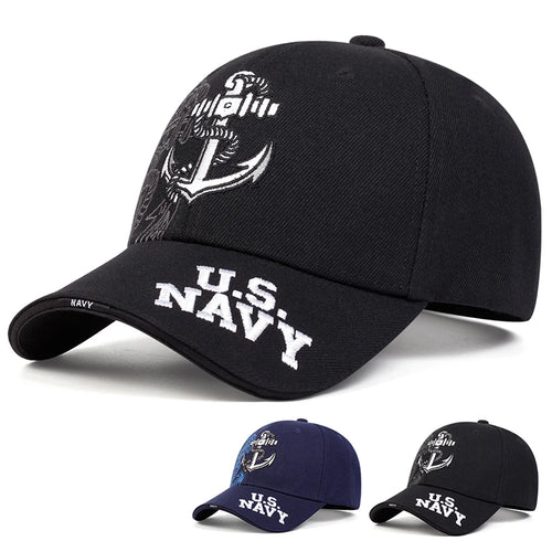Unisex Anchor Embroidery Baseball Caps