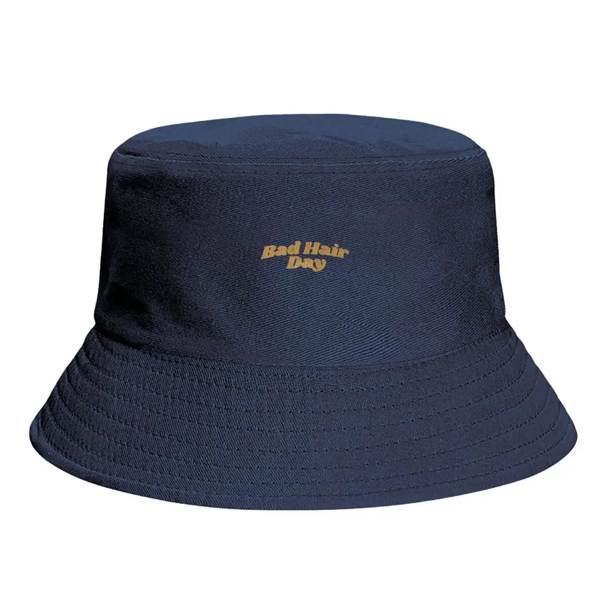 Bad Hair Day Wooden Texture Bucket Hat