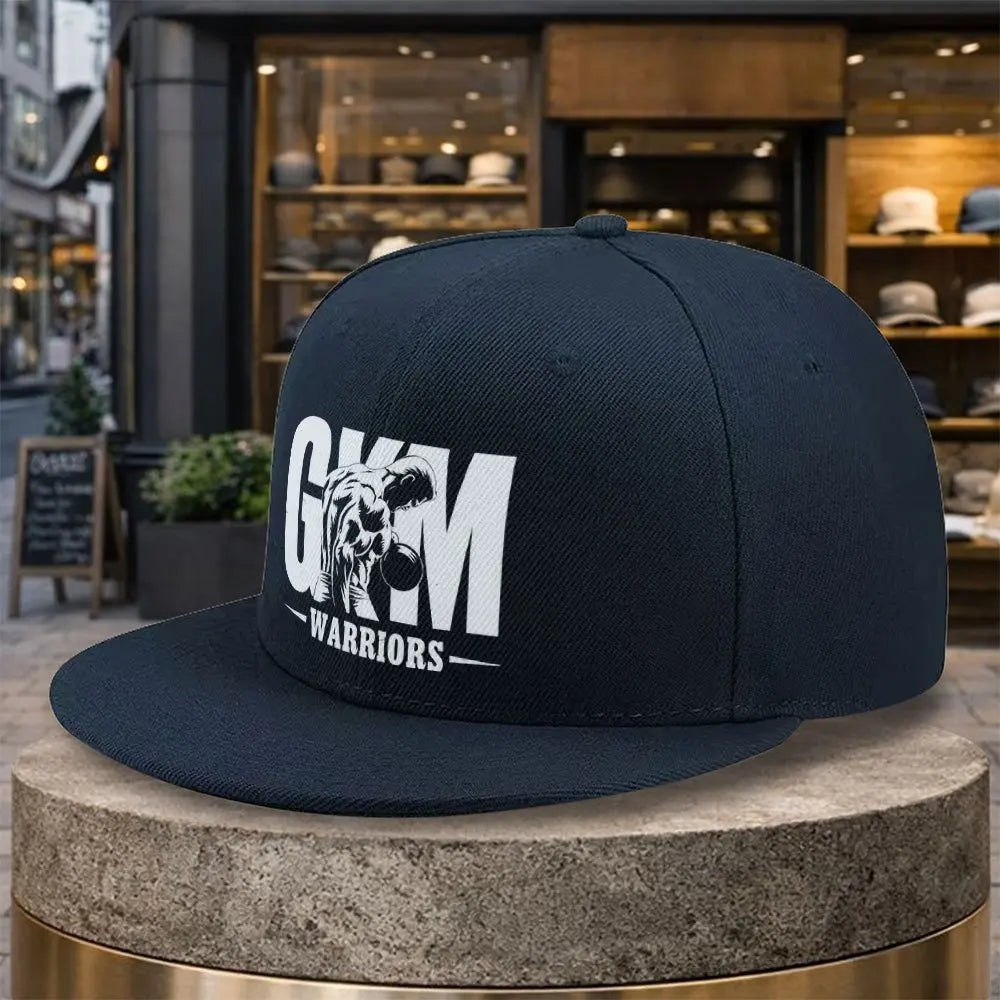 Gym Warriors Streetwear Flat Brim Snapback Cap