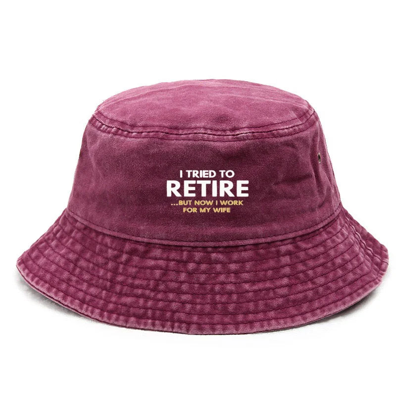 Unisex Vintage Bucket Hat Funny Gift