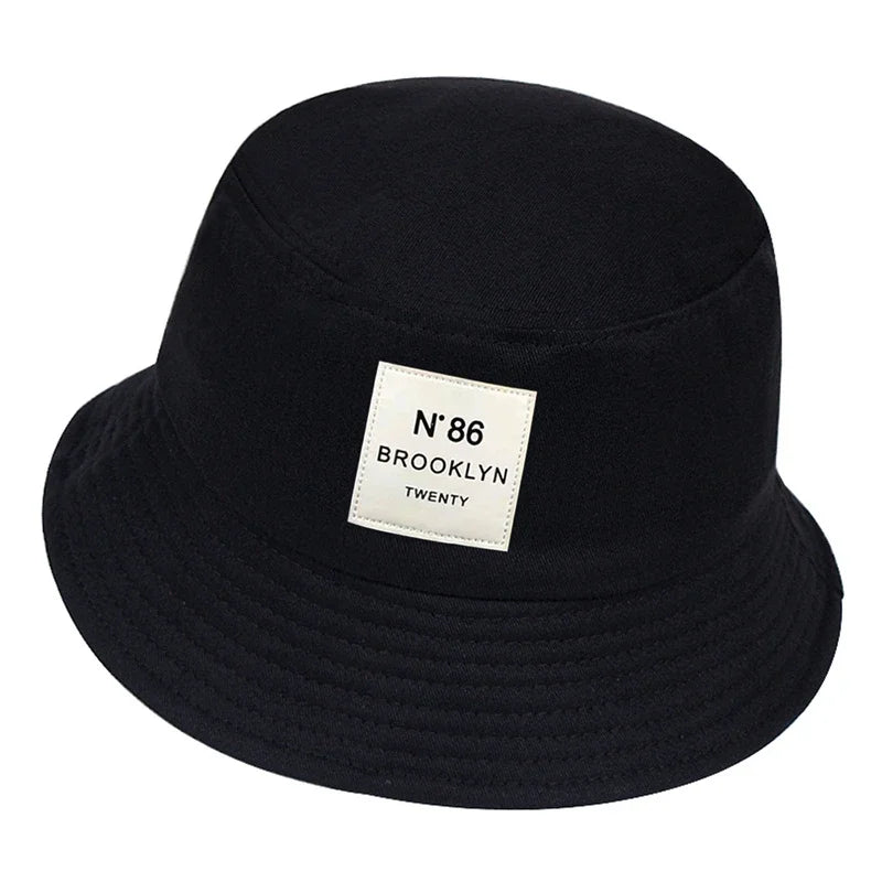 Unisex Brooklyn Leather Label Bucket
