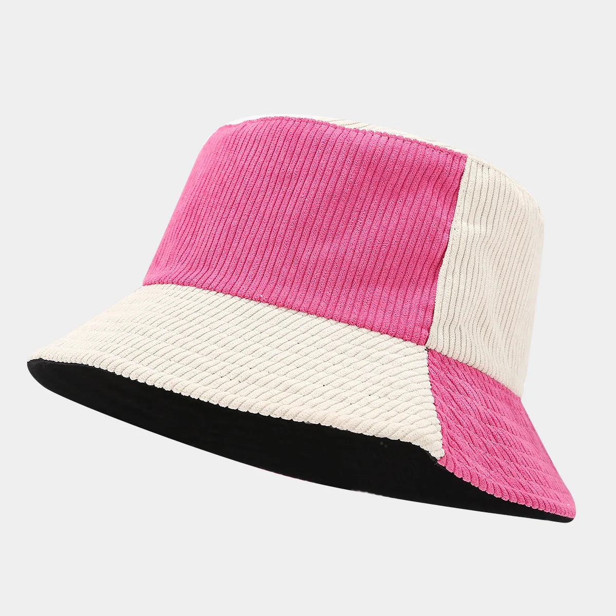 Two Tone Corduroy Bucket Hat