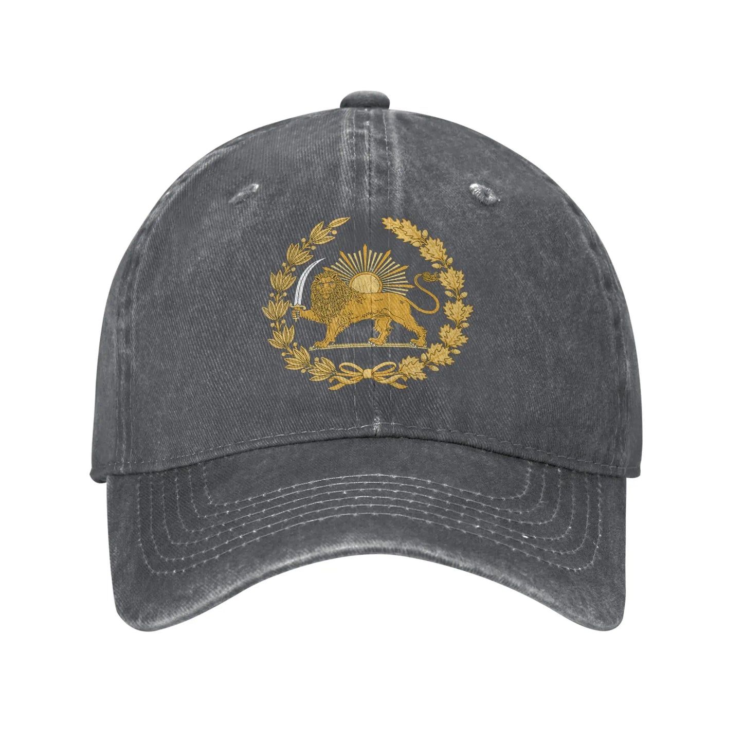 Iran Persia Washed Trucker Hip Hop Baseball Cap