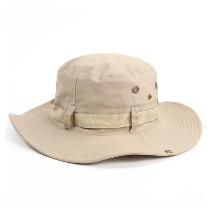 Summer Outdoor UV Protection Wide Brim Bucket Hat