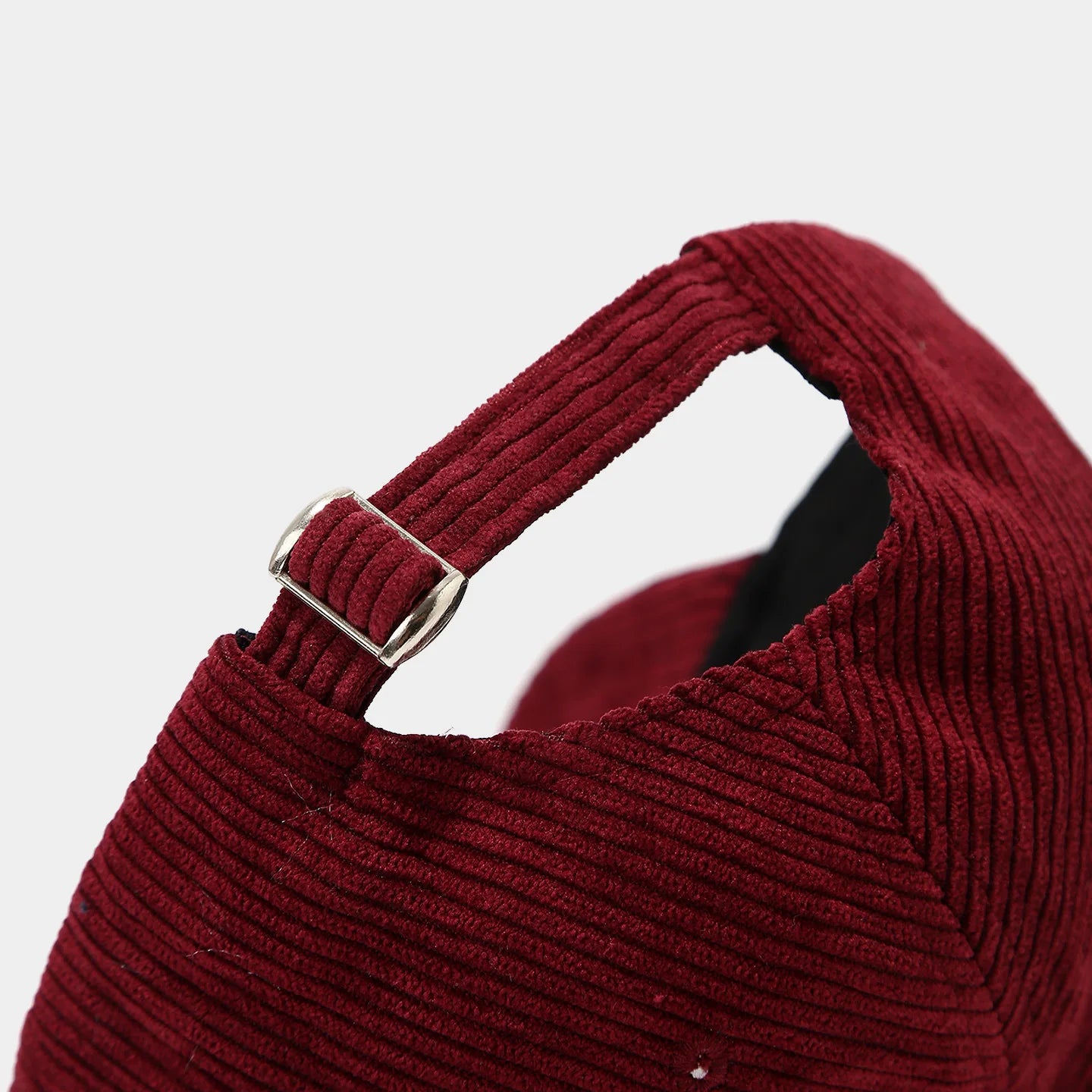 Winter Corduroy Embroidered Letter Baseball Cap