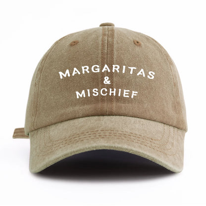 MM Print Washed Baseball Cap