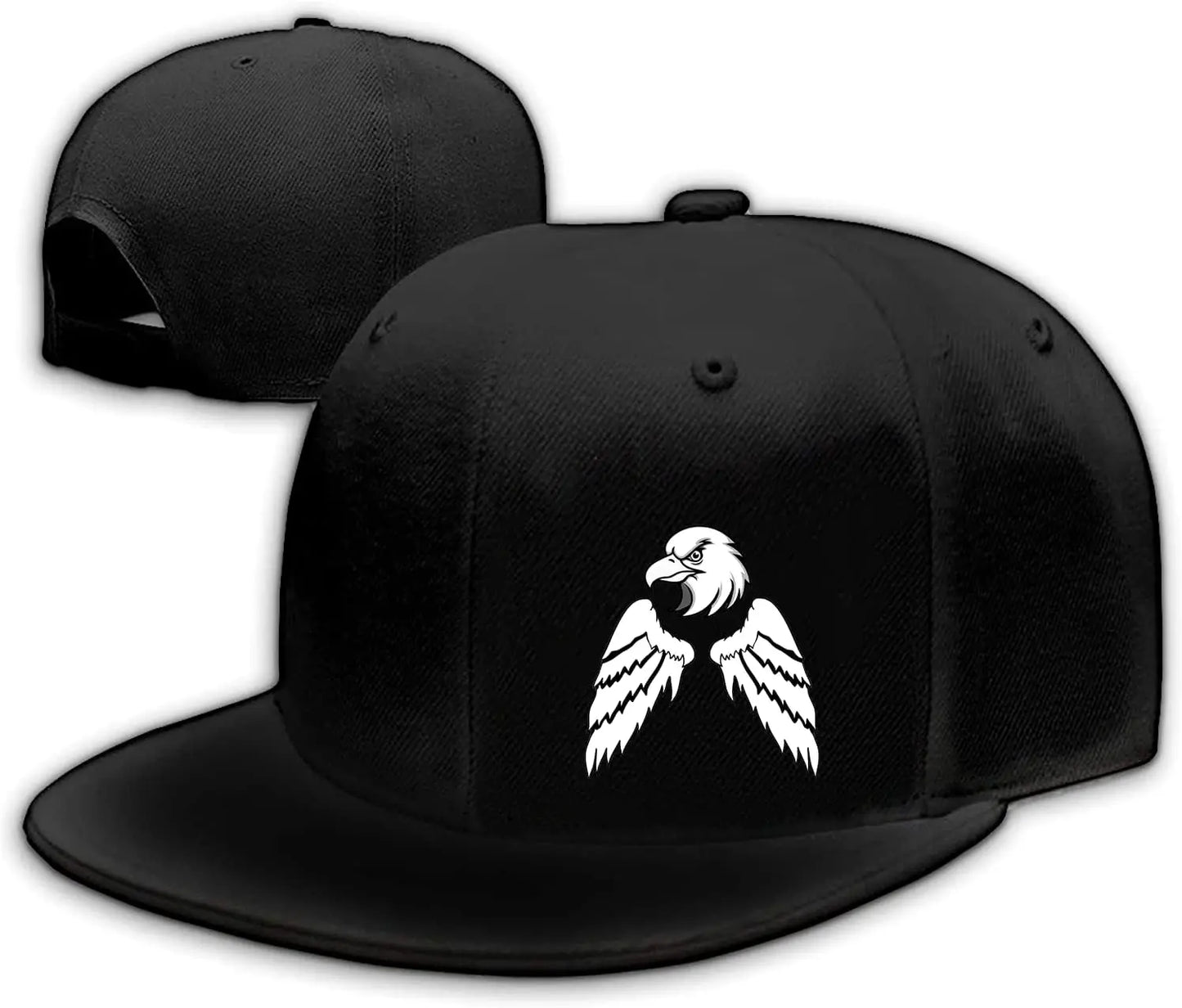 Vulture Eagle Head Graphic Snapback Cap