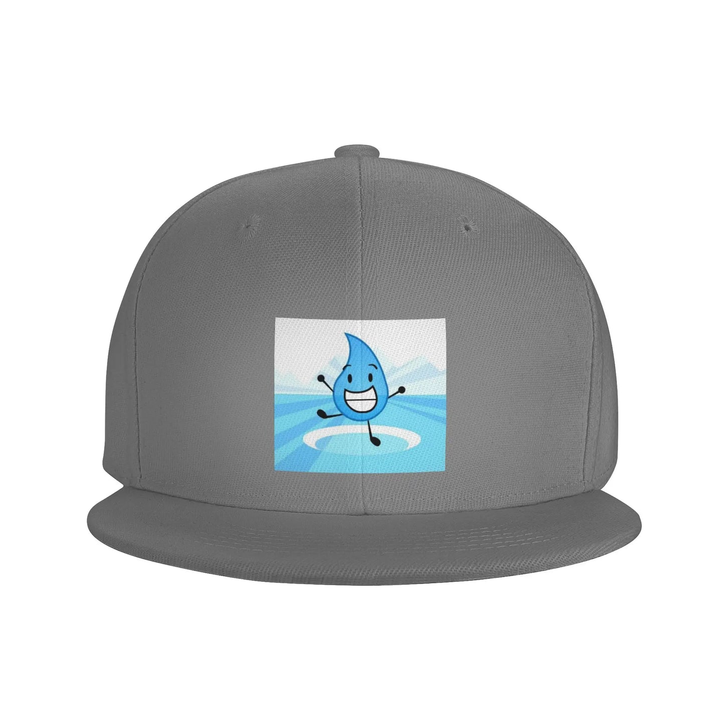 BFDI Teardrop Character Casual Snapback Cap