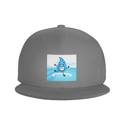 BFDI Teardrop Character Casual Snapback Cap