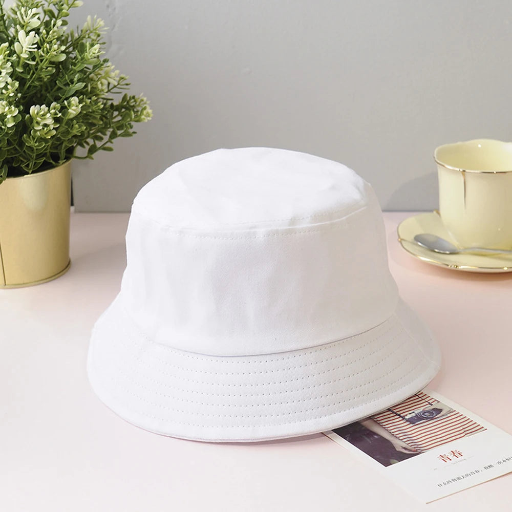 Unisex Cotton Summer Bucket Hat