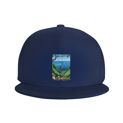 Hinano Tahiti Tropical Beer Brand Graphic Snapback Cap