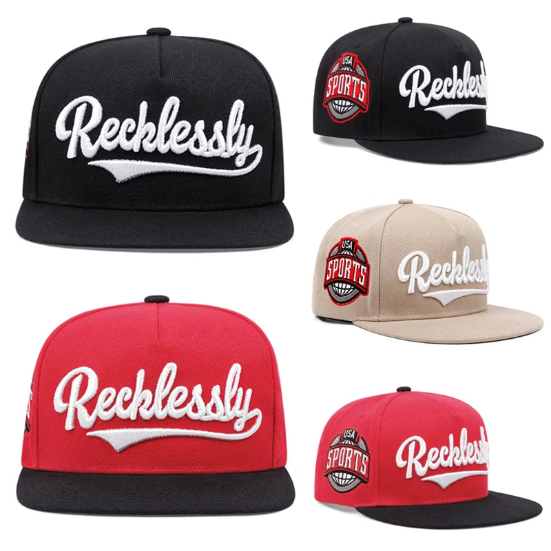Unisex Reek Side USA Embroidered Hip Hop Baseball Cap