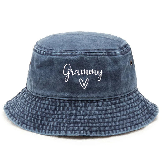 Vintage Washed Cotton Concert Bucket Hat