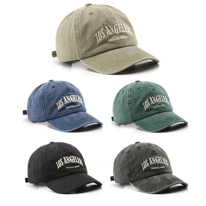 Casual Retro Cotton Embroidery Baseball Cap