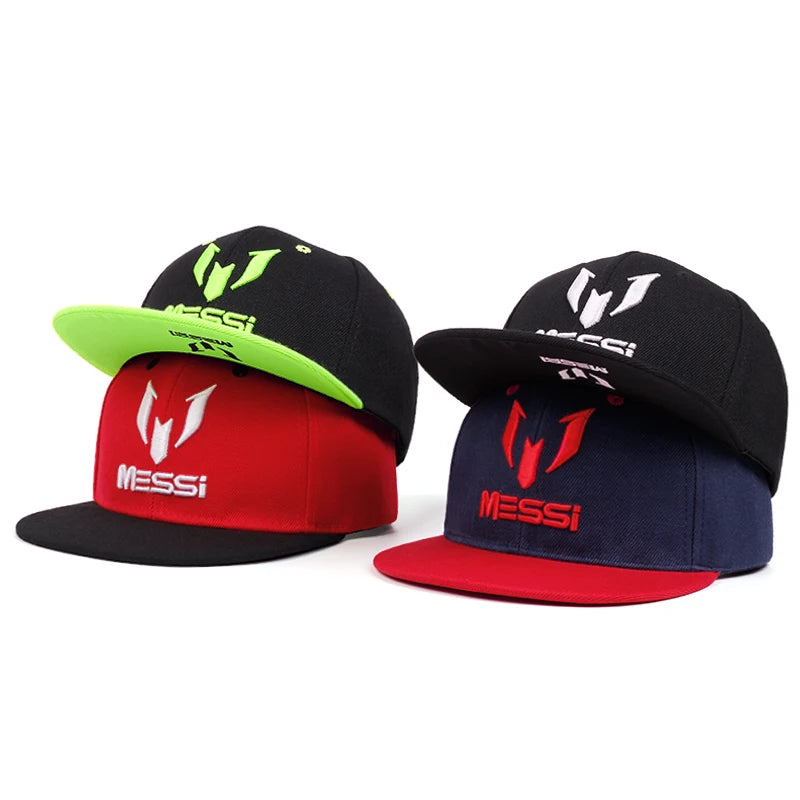 Kids Ronaldo Neymar Messi Snapback Cap Fashion
