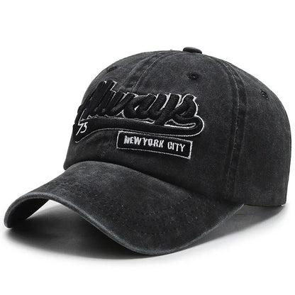 Outdoor Cotton Embroidered Baseball Cap