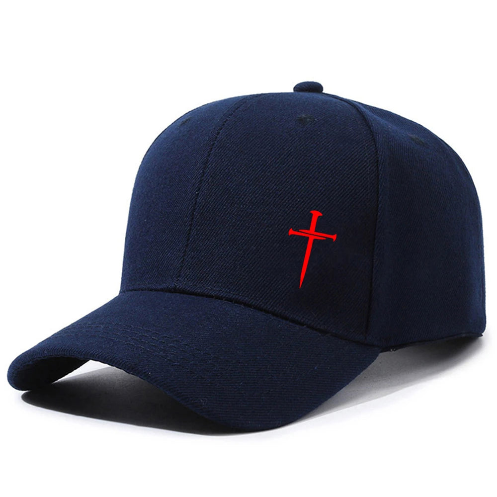 Cross Printing Pattern Unisex Baseball Cap