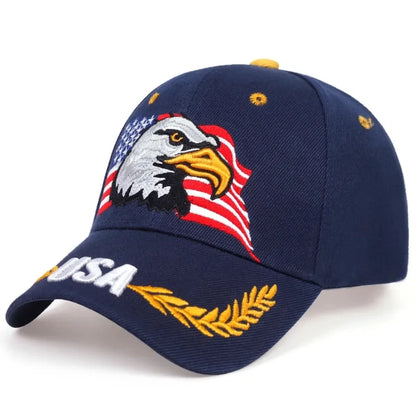 Unisex USA Eagle Embroidery Baseball Caps