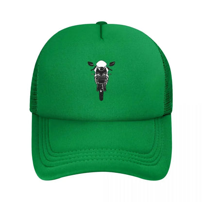 Hyosung Motorcycle Mesh Breathable Casual Snapback Baseball Cap