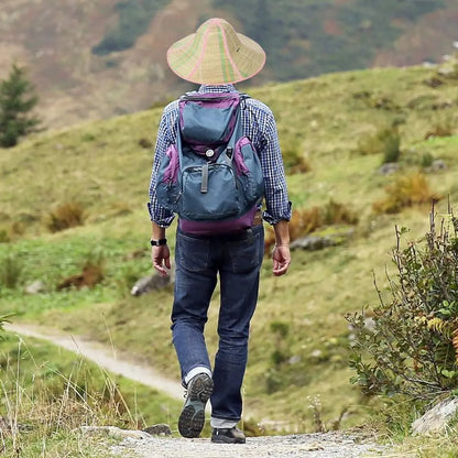 Foldable Rattan Fisherman Bucket Hat