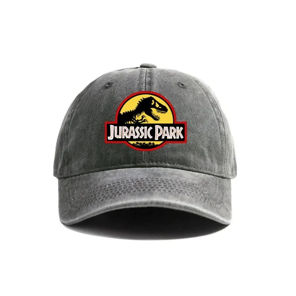 Jurassic Park Distressed Baseball Cap