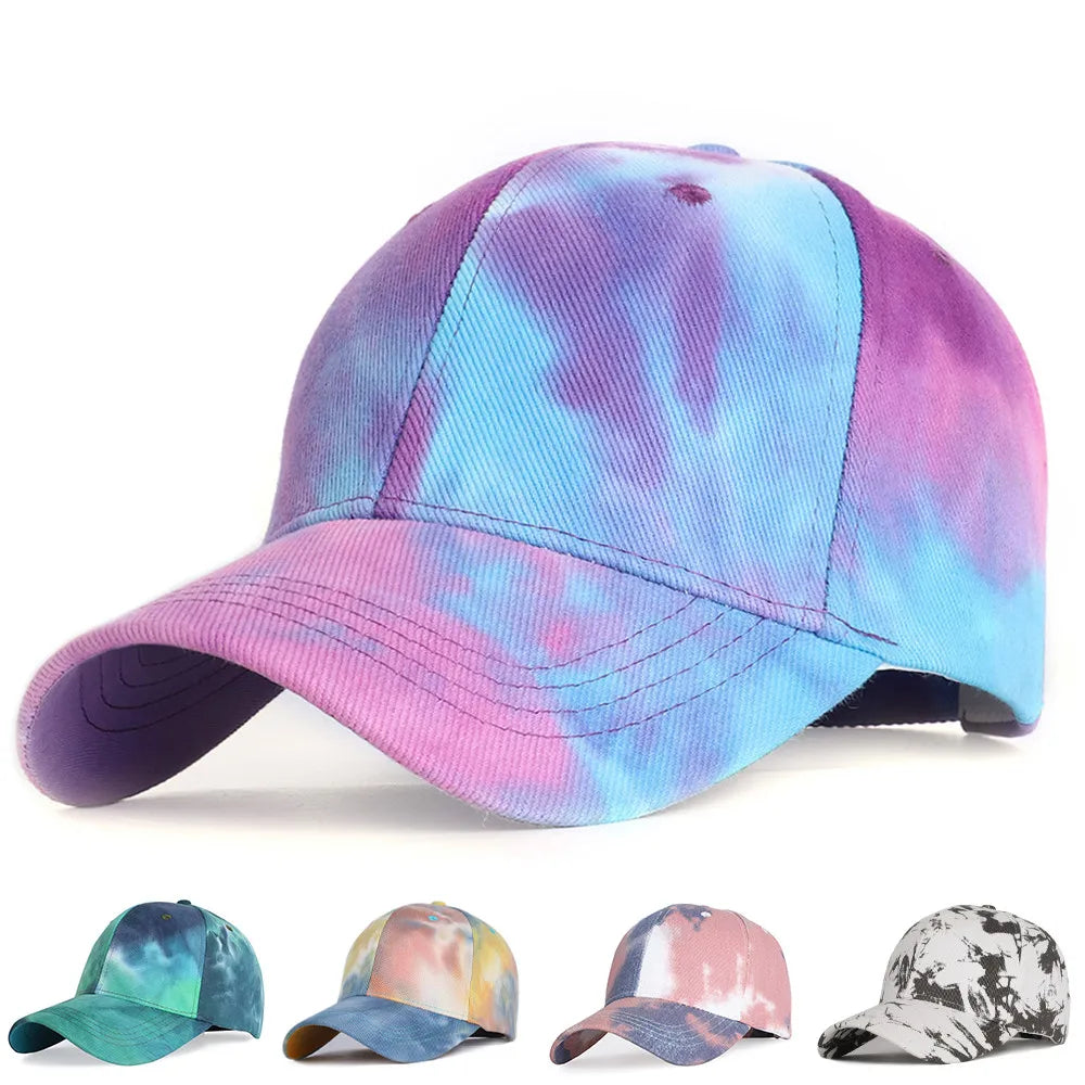 Tie Dye Unisex Baseball Cap