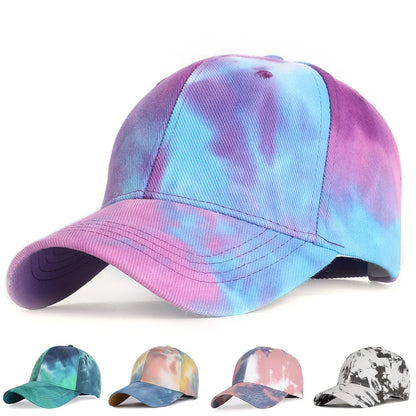 Tie Dye Unisex Baseball Cap