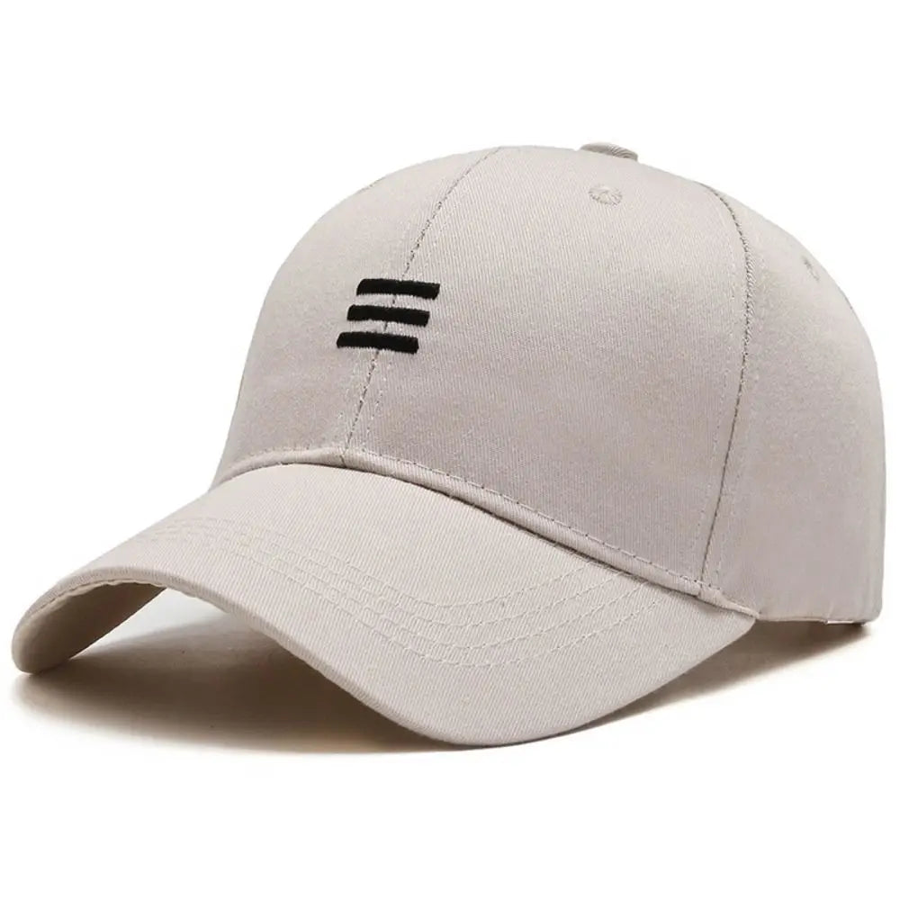 Simple Three Bars Trendy Baseball Cap