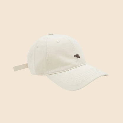 Polar Bear Embroidered Duckbill Baseball Hat