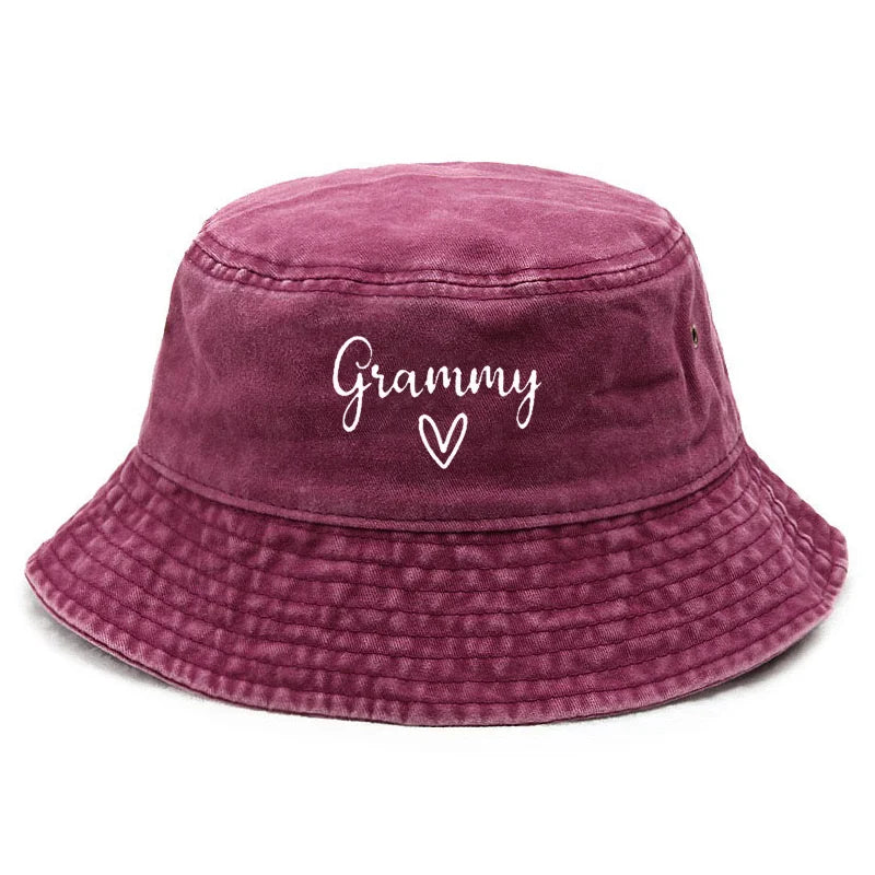 Vintage Washed Cotton Concert Bucket Hat