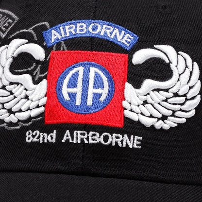 82nd Airborne Wing Embroidered Simple Cotton Baseball Cap