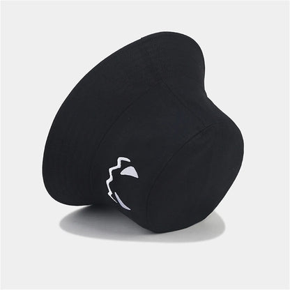 Halloween Pumpkin Embroidery Bucket Hat Double Sides