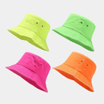 Fluorescent Green Fashion Bucket Hat