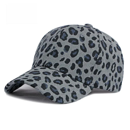 Unisex Leopard Print Baseball Cap