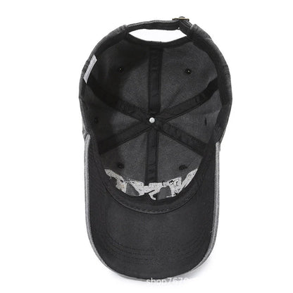 Vintage Washed NYC Big Letter Baseball Cap