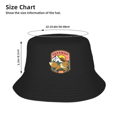 Eevee Forest Park Graphic Summer Bucket Hat