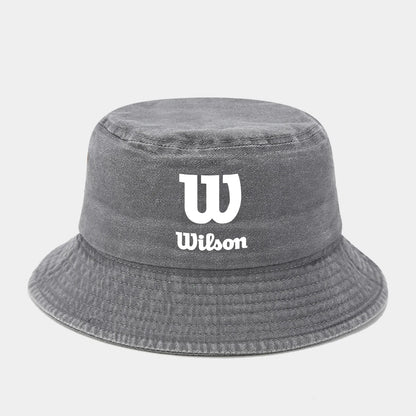 Printed Washed Retro Sunshade Fisherman Hat