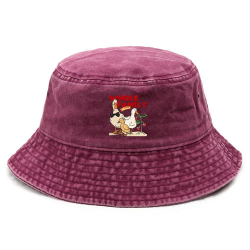 Custom Cotton Washed Vintage Outdoor Bucket Hat
