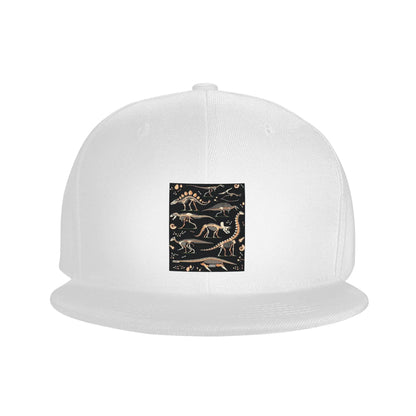 Dinosaur Fossil Halloween Graphic Snapback Cap