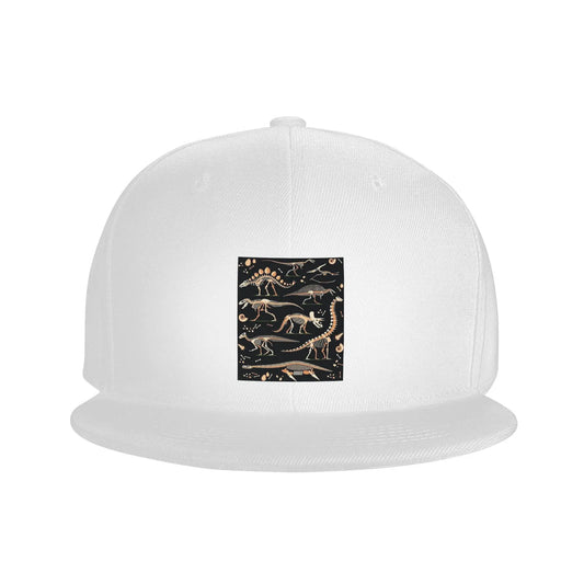 Dinosaur Fossil Halloween Graphic Snapback Cap