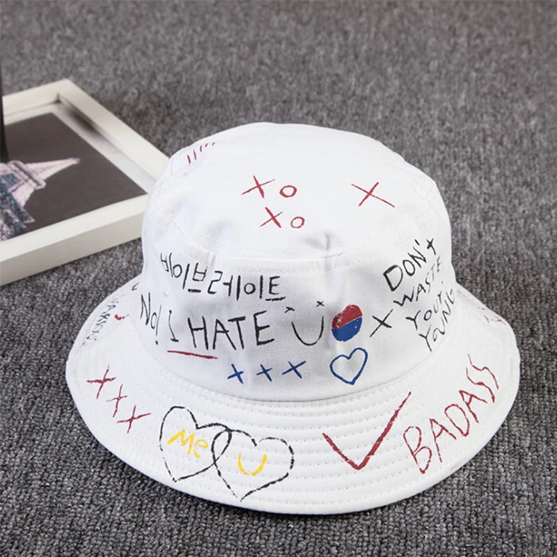 Outdoor Harajuku Fishing Bucket Hat