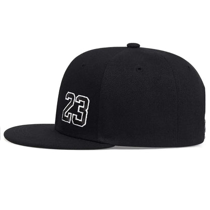 Unisex 23 Embroidery Hip-hop Hats