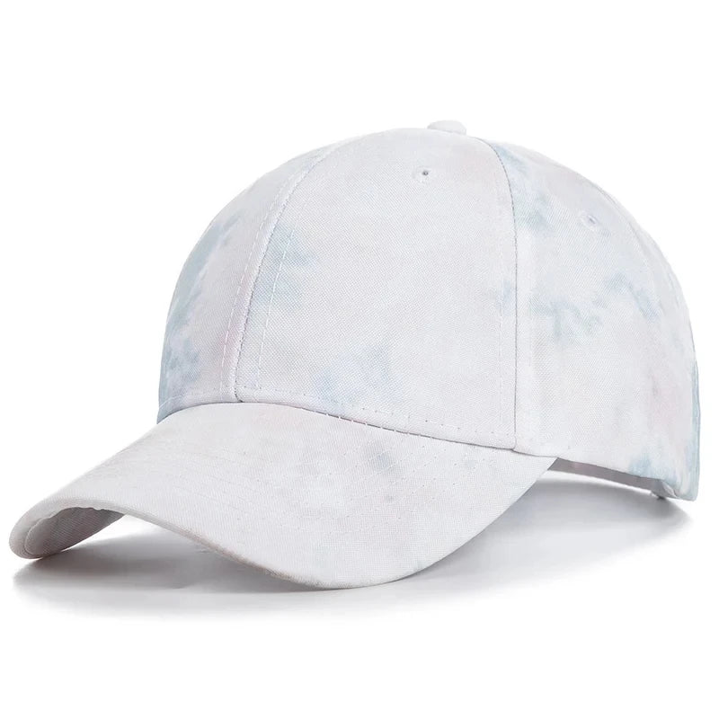 Tie Dye Multicolor Hip Hop Snapback Cap