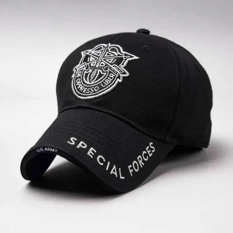 Oversize Cotton Curved Peak Baseball Cap