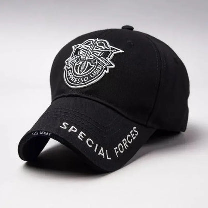 Oversize Cotton Curved Peak Baseball Cap