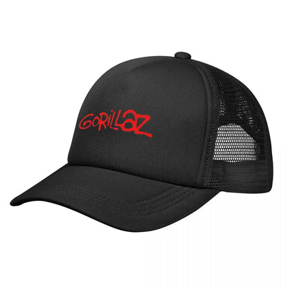 Gorillaz Punk Rock Mesh Trucker Baseball Cap