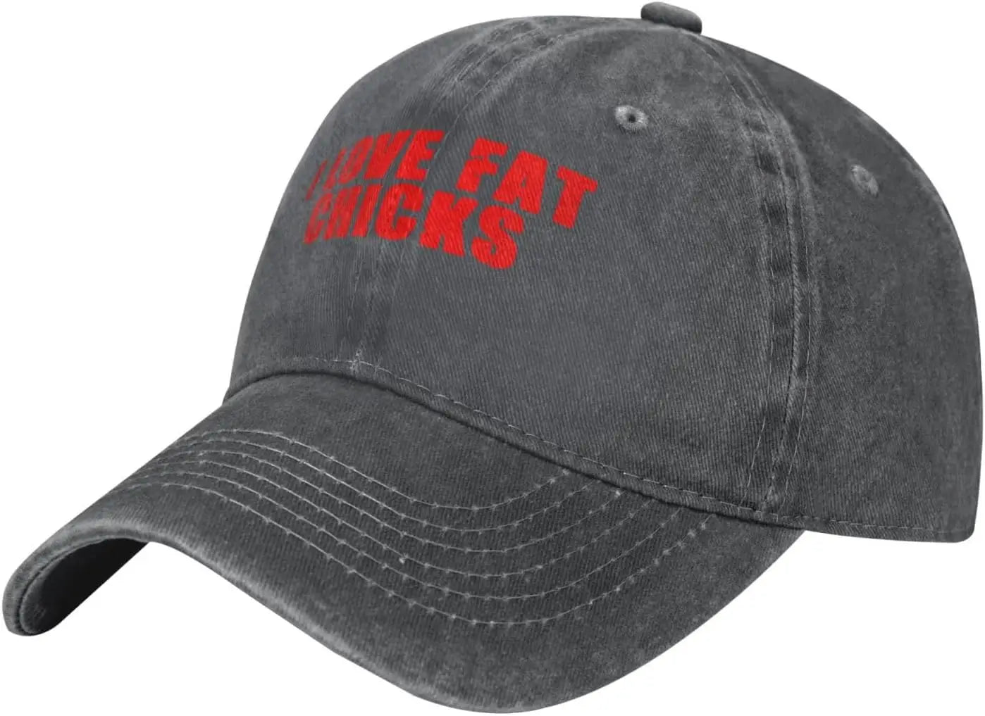 I Love Fat Chicks Retro Adjustable Baseball Cap