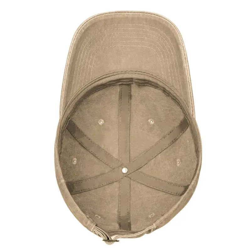 Camel Mirage Band Distressed Vintage Baseball Cap